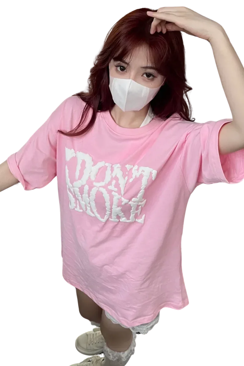 IDontSmoke Cloud Foam Embossed Tee
