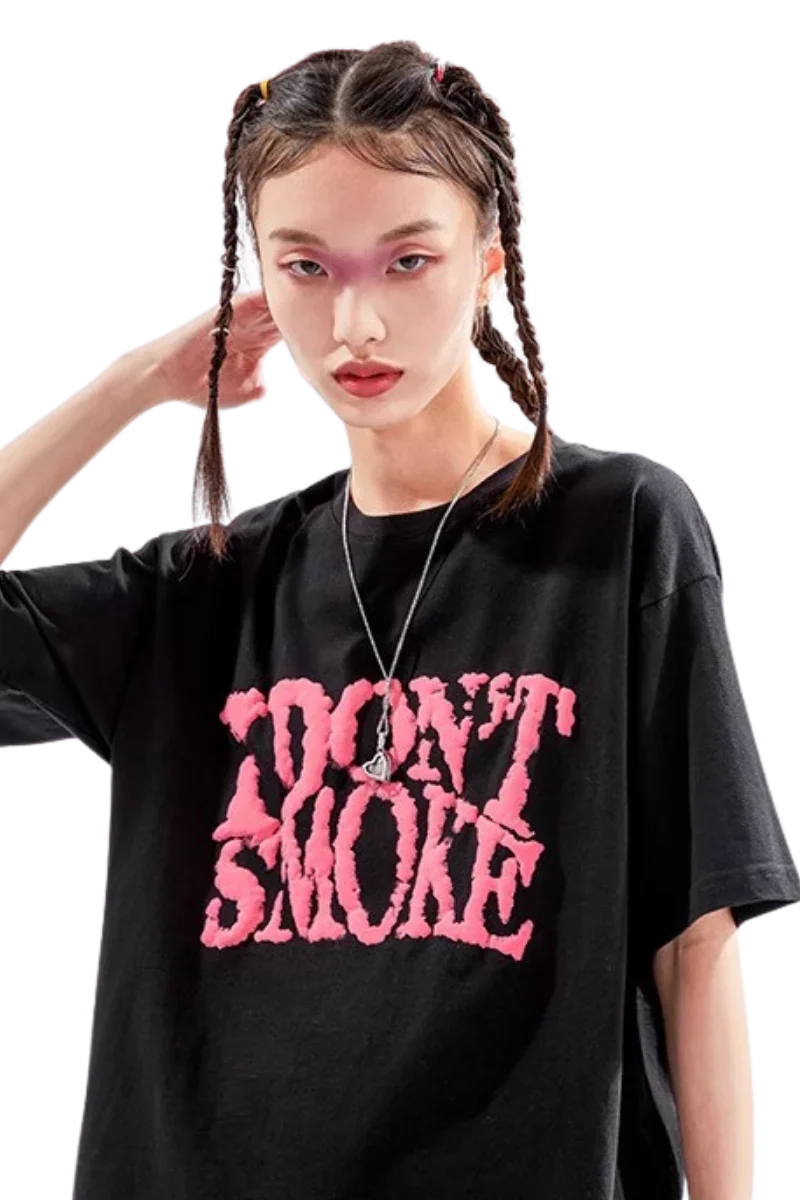 IDontSmoke Cloud Foam Embossed Tee