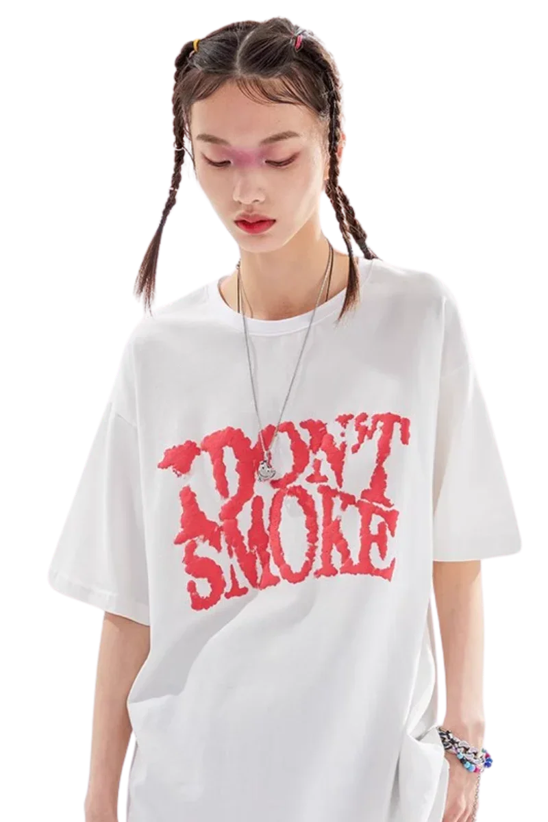 IDontSmoke Cloud Foam Embossed Tee