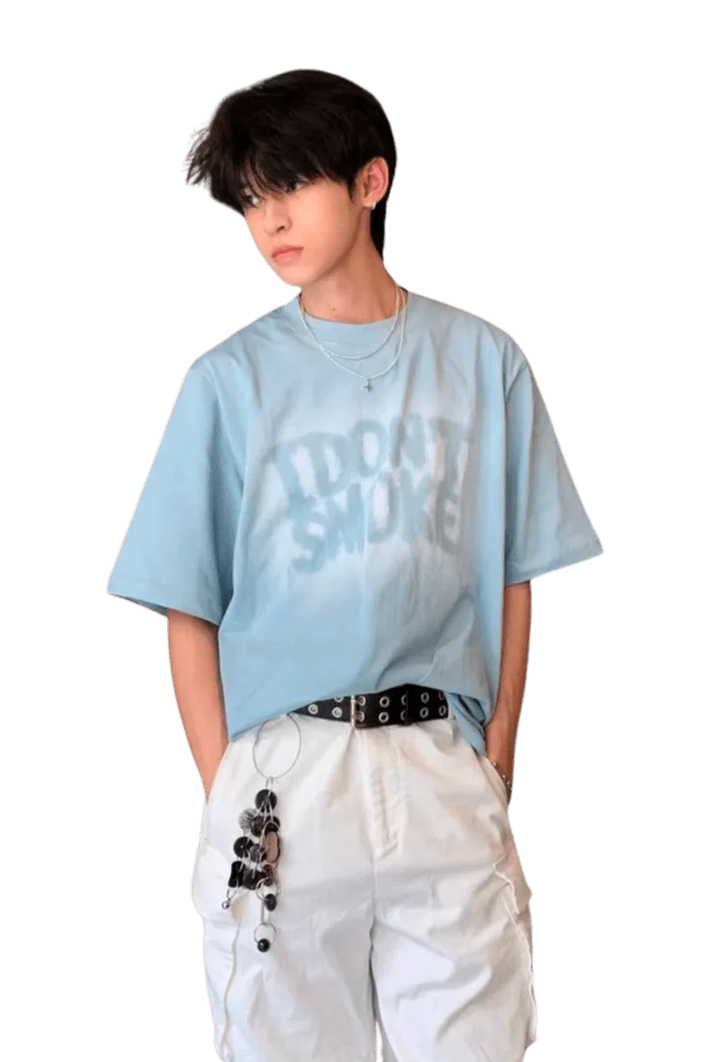 IDontSmoke Cloudy Logo Tee - ShaLaoBan