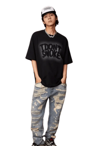 IDontSmoke Cloudy Logo Tee - ShaLaoBan