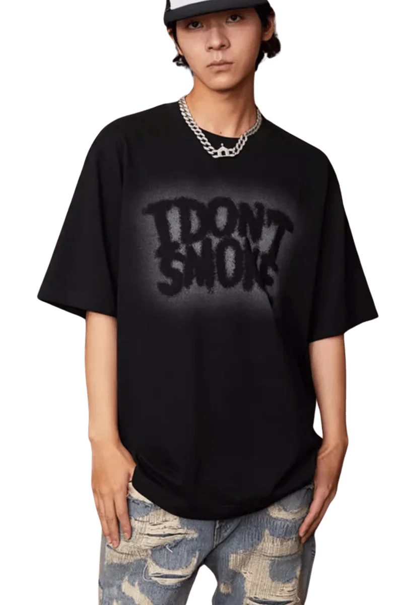 IDontSmoke Cloudy Logo Tee - ShaLaoBan
