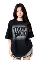 IDontSmoke Cloudy Logo Tee - ShaLaoBan