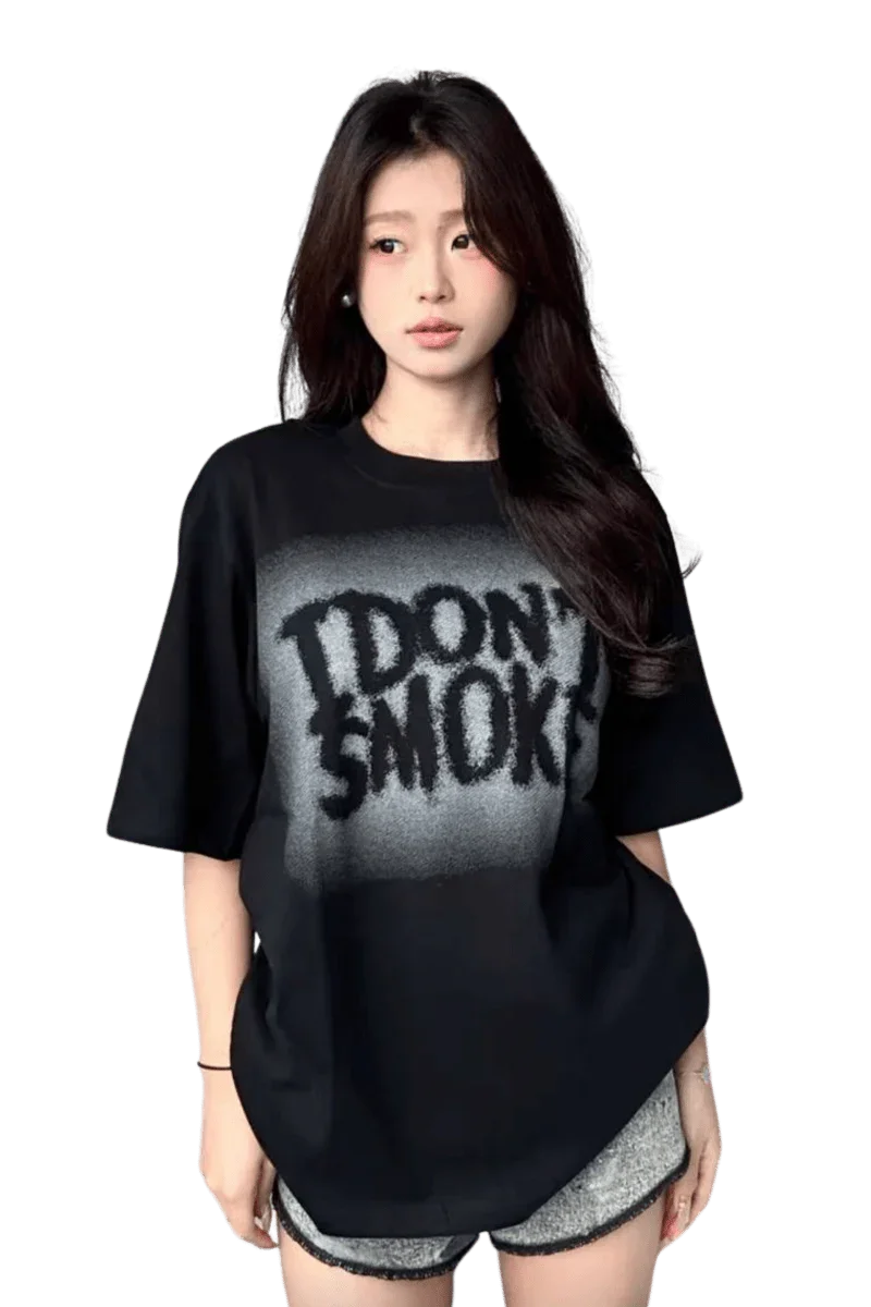 IDontSmoke Cloudy Logo Tee - ShaLaoBan