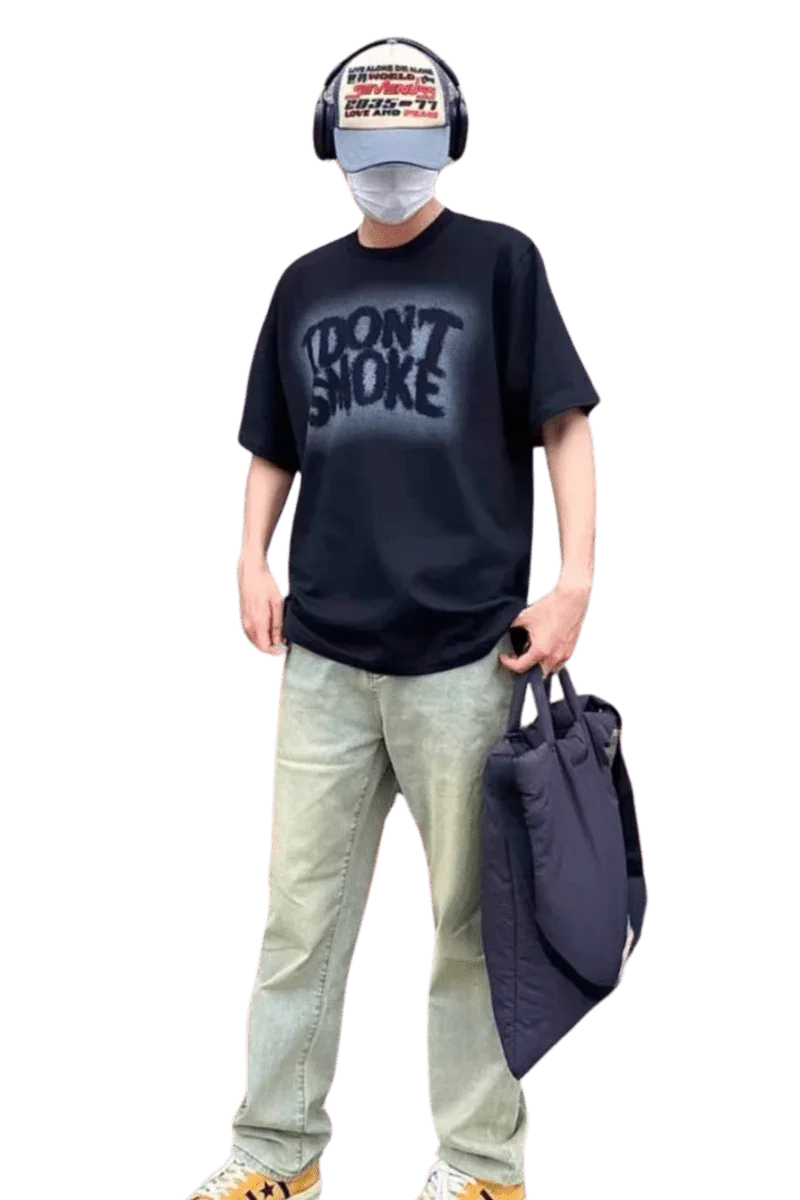 IDontSmoke Cloudy Logo Tee - ShaLaoBan