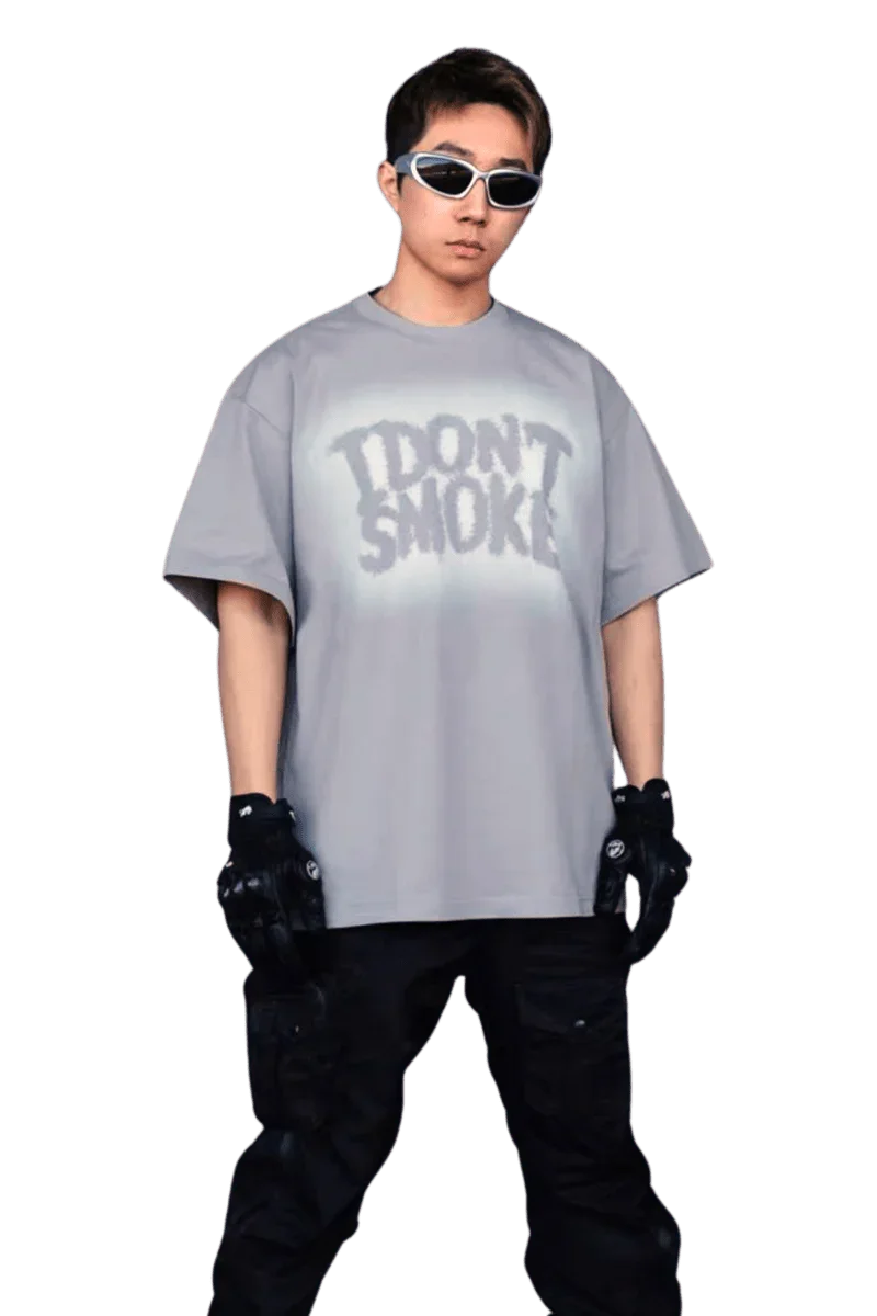 IDontSmoke Cloudy Logo Tee - ShaLaoBan