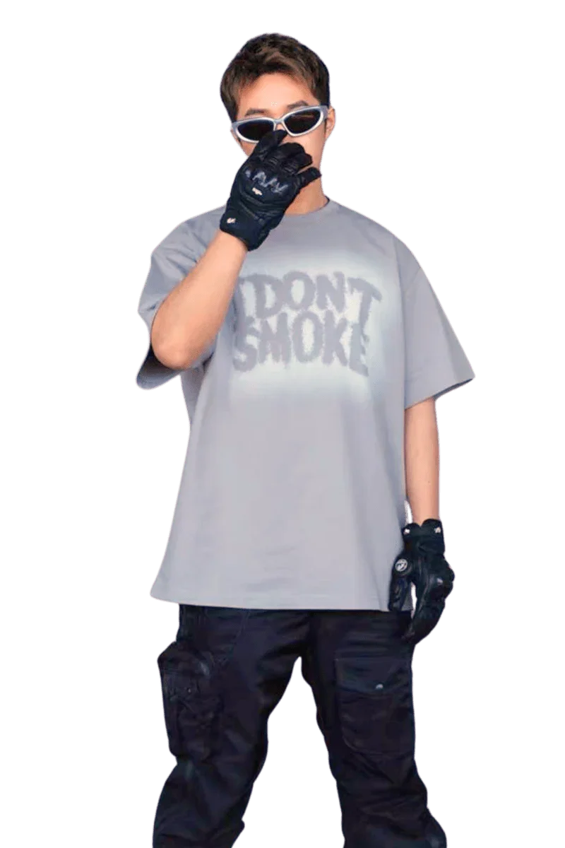 IDontSmoke Cloudy Logo Tee - ShaLaoBan