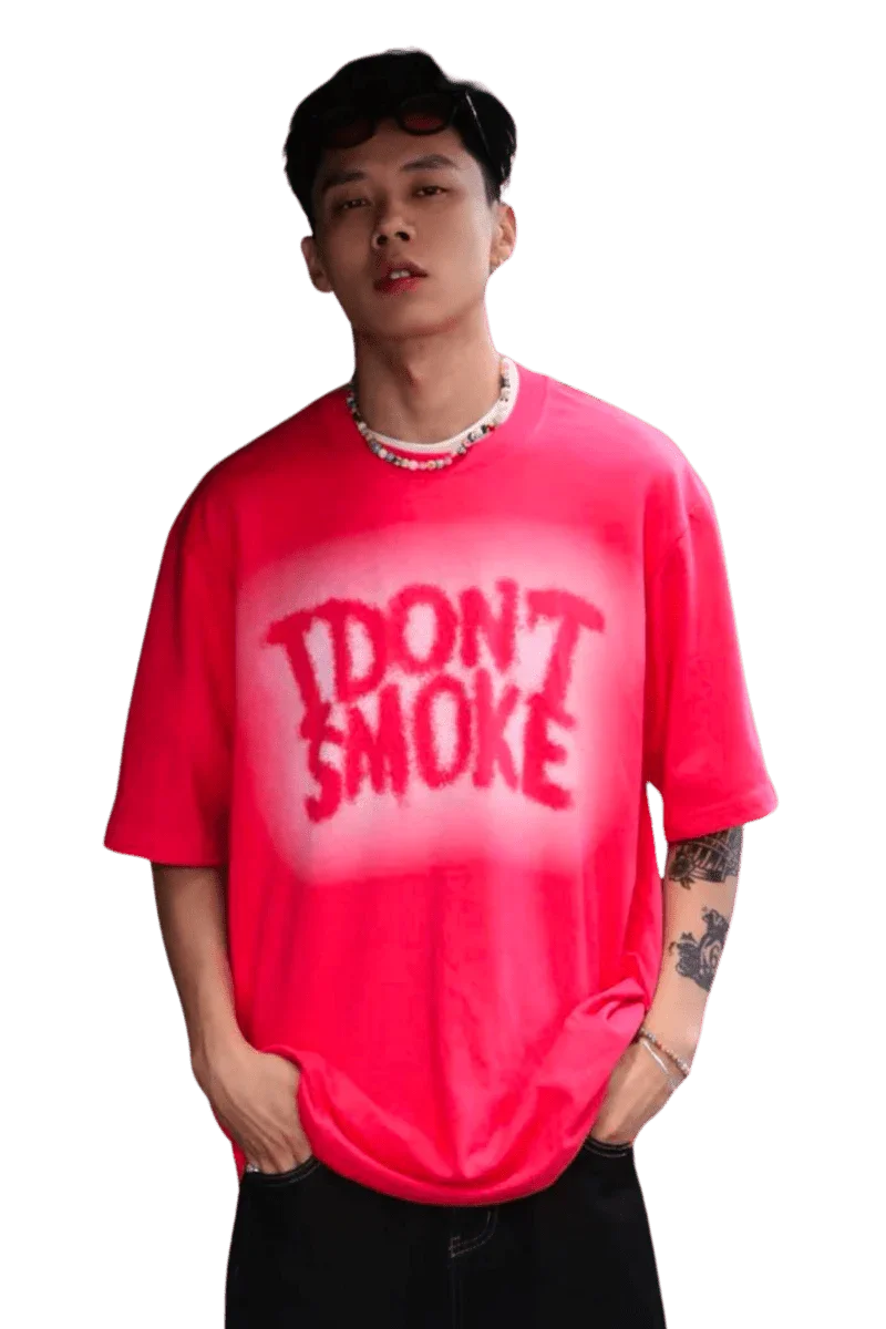 IDontSmoke Cloudy Logo Tee - ShaLaoBan