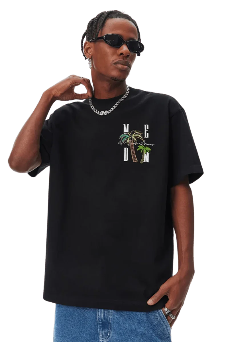 MEDM SS25 Coconut Tree Beads Tee
