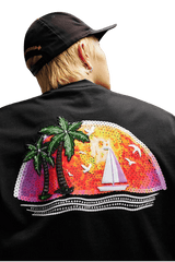 MEDM SS25 Coconut Tree Beads Tee