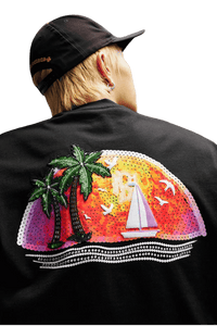 MEDM SS25 Coconut Tree Beads Tee