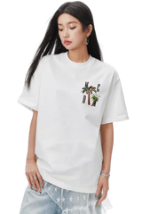 MEDM SS25 Coconut Tree Beads Tee