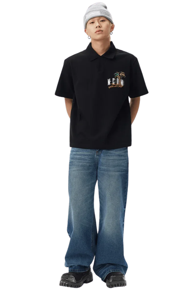 MEDM SS25 Coconut Tree Polo Tee