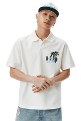 MEDM SS25 Coconut Tree Polo Tee