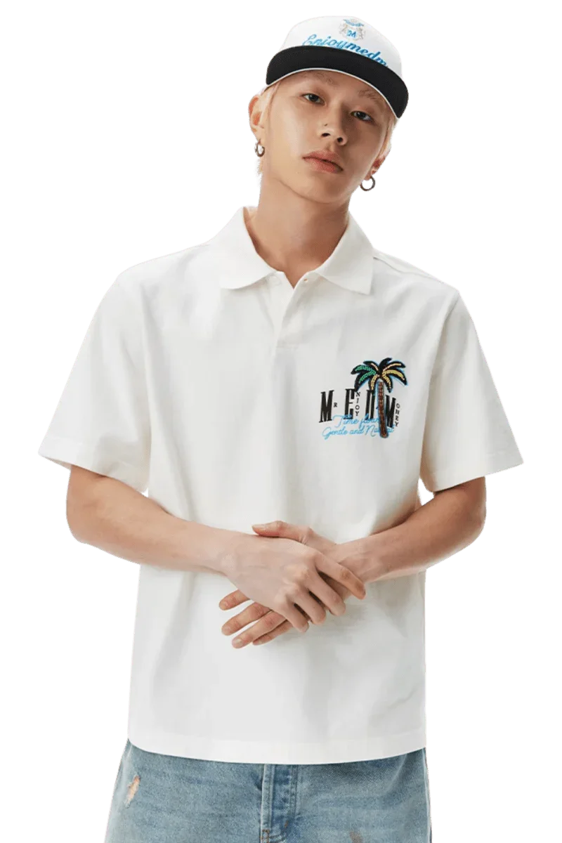 MEDM SS25 Coconut Tree Polo Tee