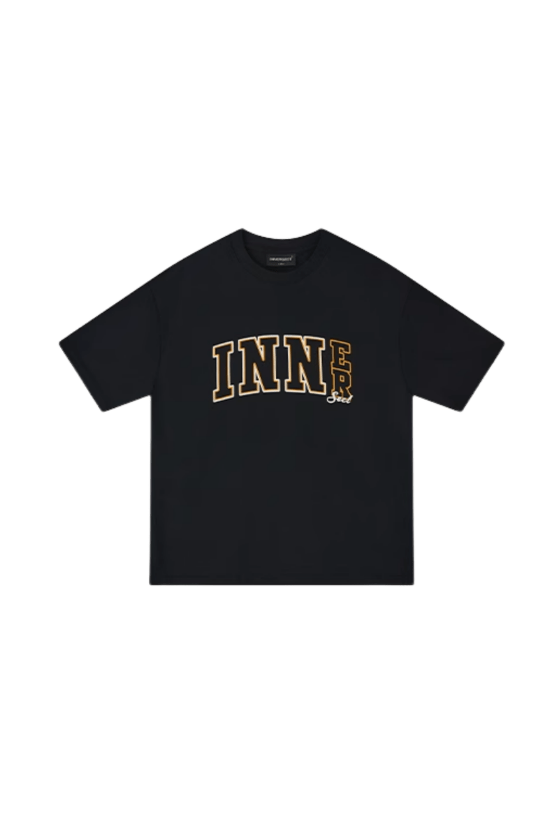 Innersect College Font Tee - ShaLaoBan