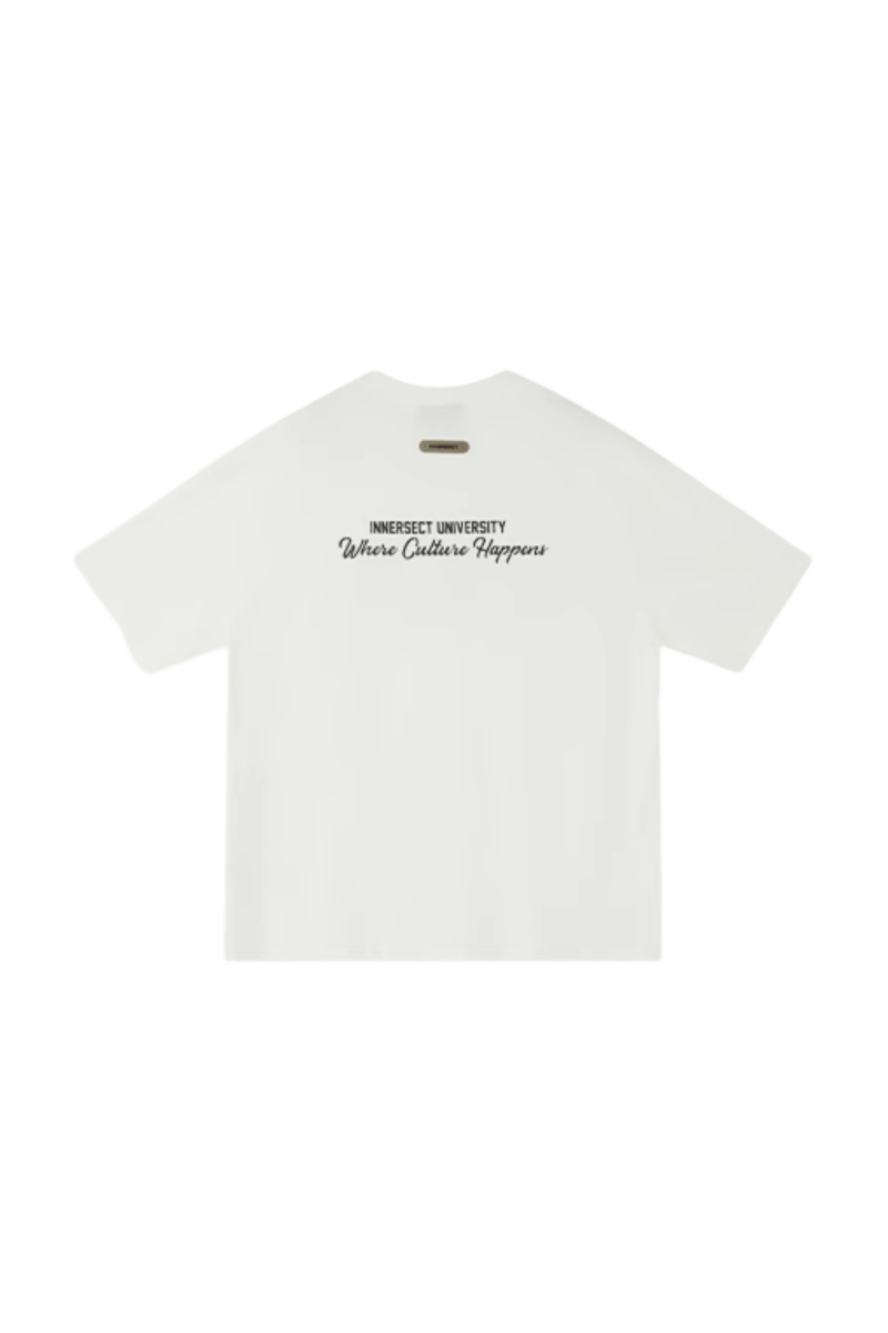 Innersect College Font Tee - ShaLaoBan