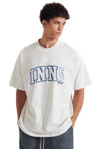 Innersect College Font Tee - ShaLaoBan