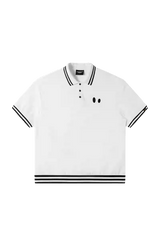 Dangerous People College Style Small Eyes Polo Tee - ShaLaoBan