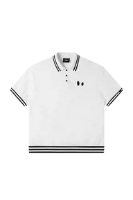 Dangerous People College Style Small Eyes Polo Tee - ShaLaoBan