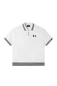 Dangerous People College Style Small Eyes Polo Tee - ShaLaoBan