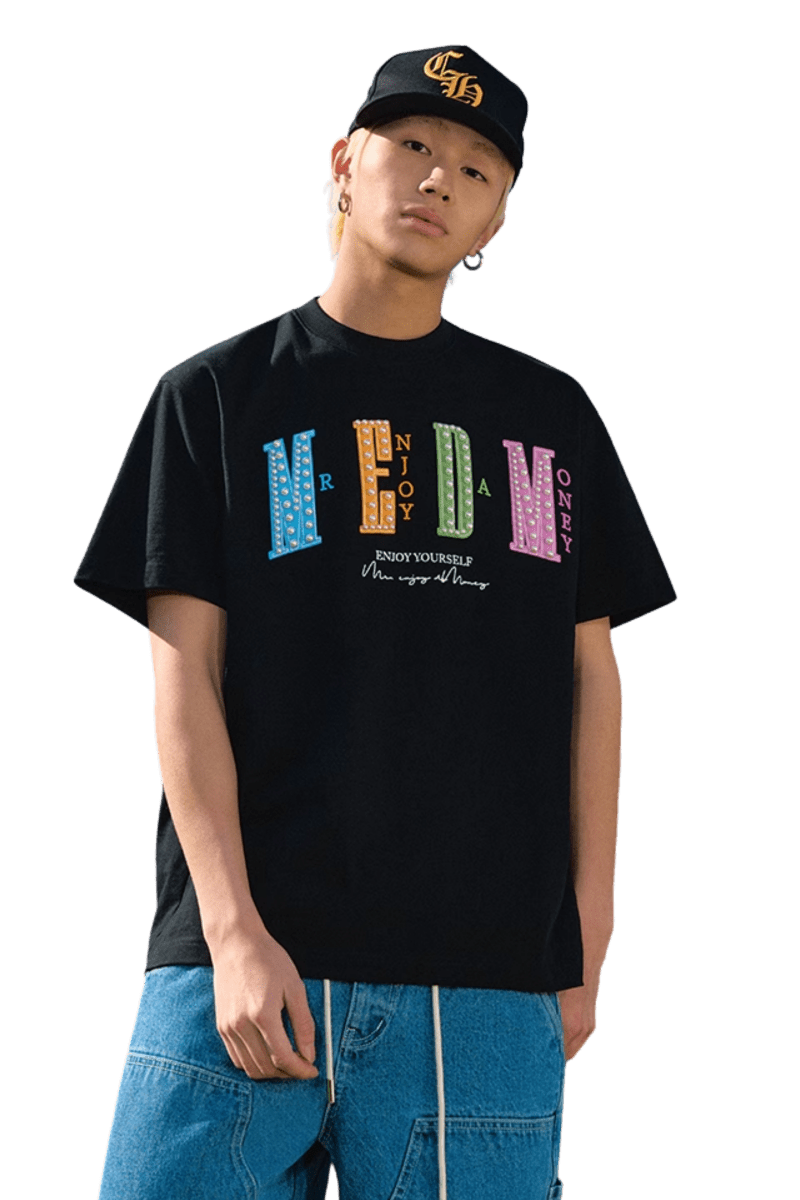 MEDM SS25 Colorful Pearl Stone Tee