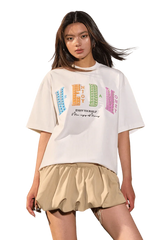 MEDM SS25 Colorful Pearl Stone Tee