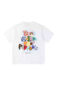 Dangerous People Colour Pencil Scribble Tee