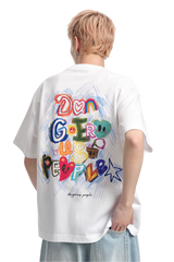 Dangerous People Colour Pencil Scribble Tee