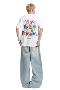 Dangerous People Colour Pencil Scribble Tee