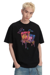 Dangerous People Colourful Ice Print Tee
(Sorona Material) - ShaLaoBan