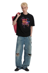 Dangerous People Colourful Ice Print Tee
(Sorona Material) - ShaLaoBan