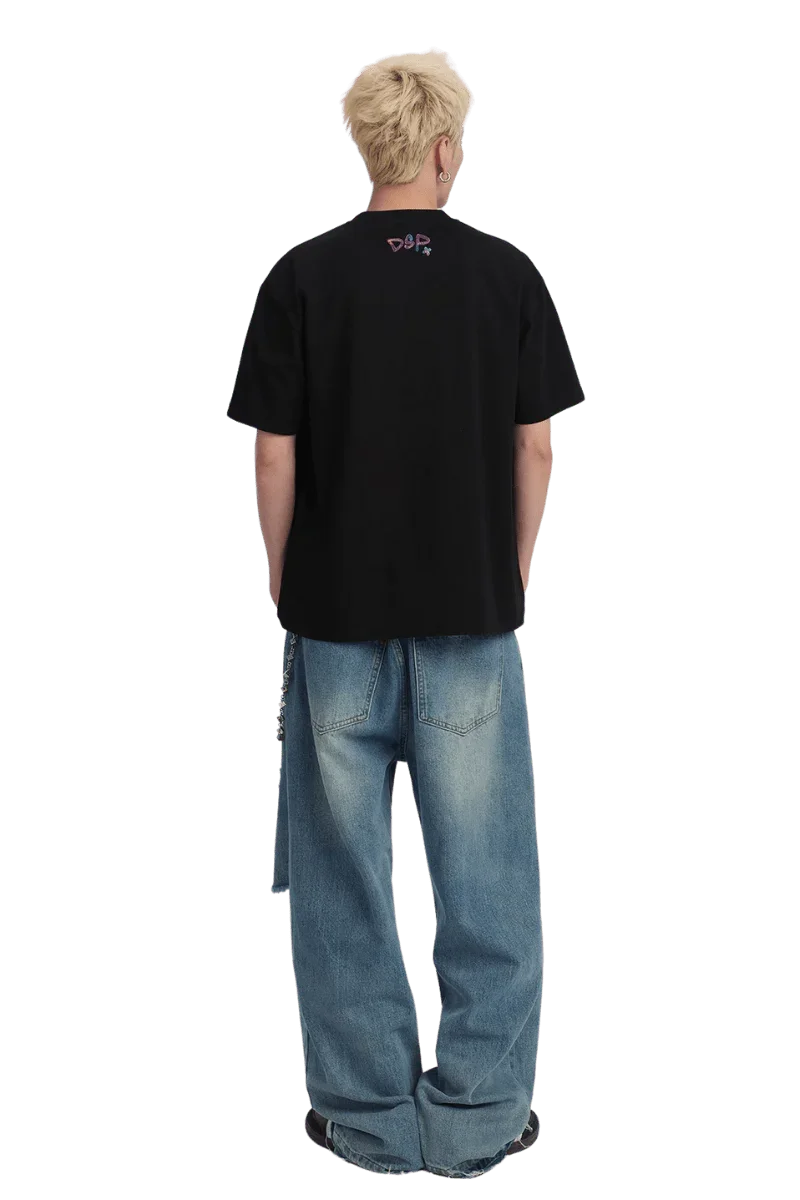 Dangerous People Colourful Ice Print Tee
(Sorona Material) - ShaLaoBan