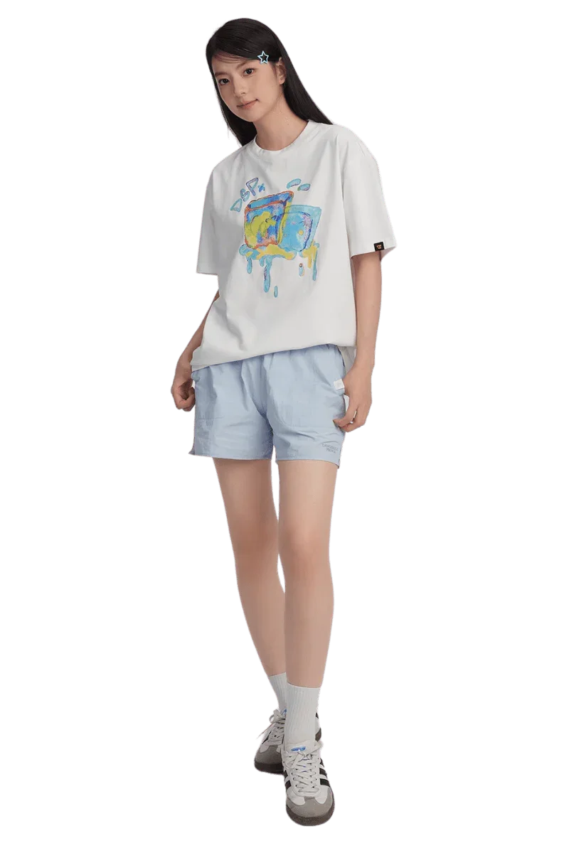 Dangerous People Colourful Ice Print Tee
(Sorona Material) - ShaLaoBan