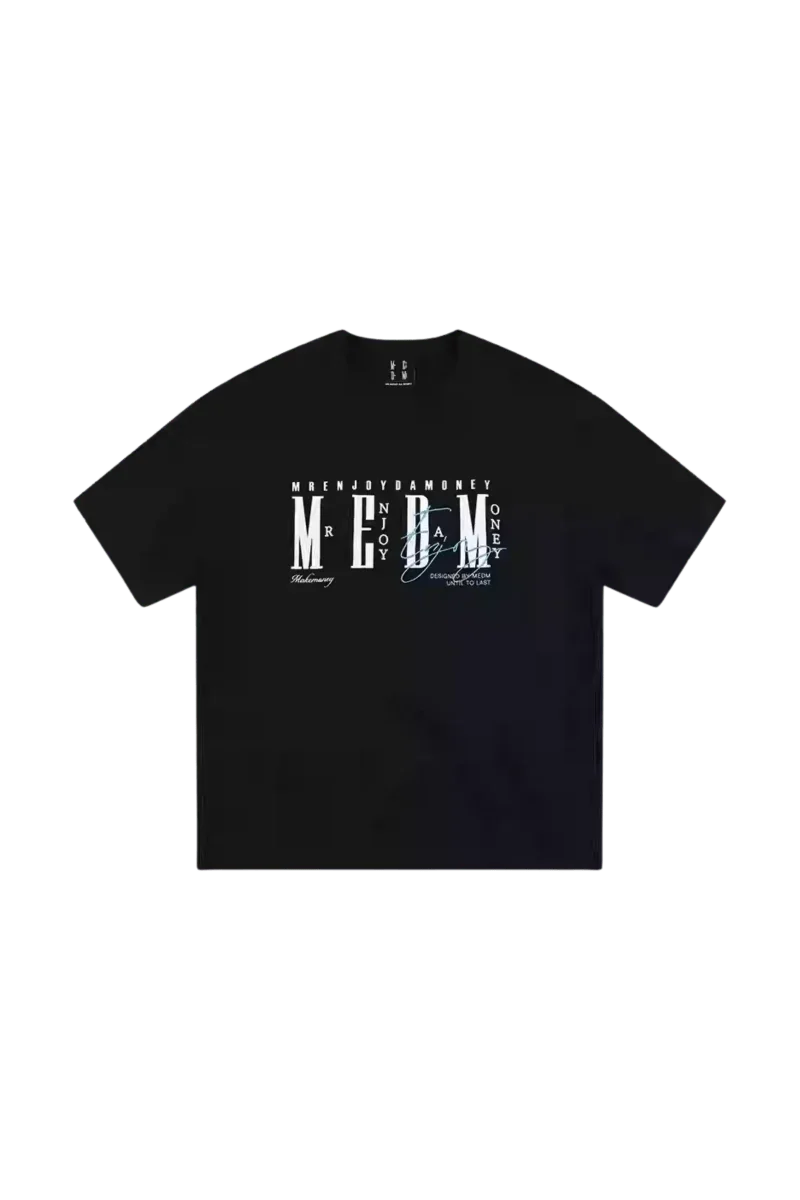 【関送込み】MEDM*バラ 刺繍 LOGO Tシャツ/88rising/W220005 関送込み】MEDM*バラ 刺繍 LOGO Tシャツ/88rising/W220005-1 (MR