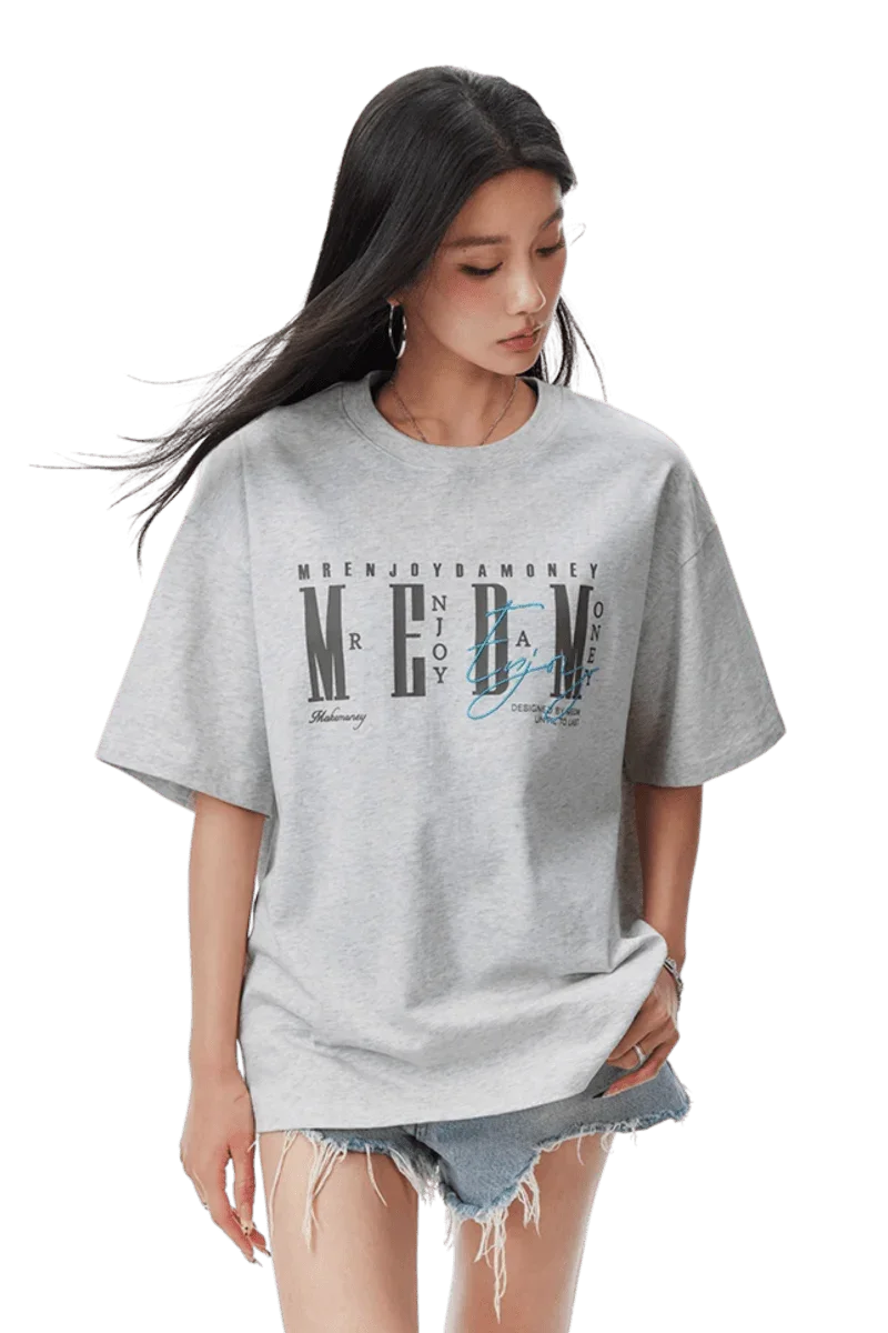 MEDM SS25 Cursive Logo Colorful Tee