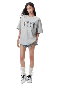 MEDM SS25 Cursive Logo Colorful Tee