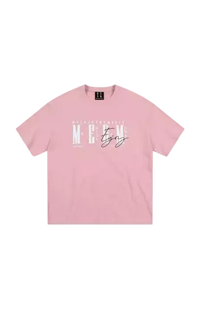 MEDM SS25 Cursive Logo Colorful Tee