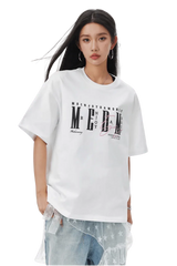 MEDM SS25 Cursive Logo Colorful Tee