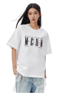 MEDM SS25 Cursive Logo Colorful Tee