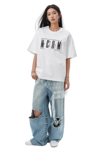 MEDM SS25 Cursive Logo Colorful Tee