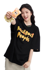 Dangerous People Detachable Chips Little D Doll Tee