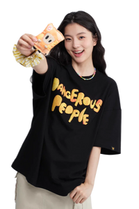 Dangerous People Detachable Chips Little D Doll Tee