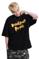 Dangerous People Detachable Chips Little D Doll Tee