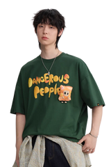 Dangerous People Detachable Chips Little D Doll Tee