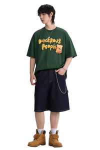 Dangerous People Detachable Chips Little D Doll Tee