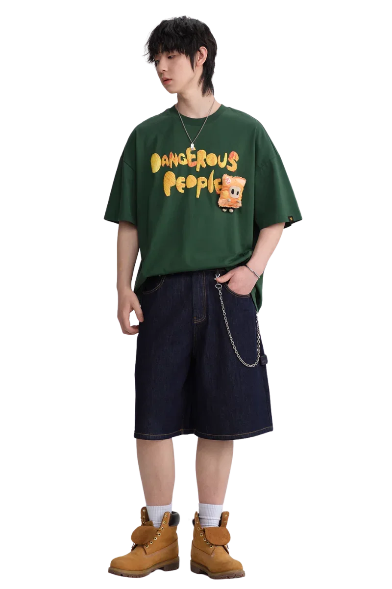 Dangerous People Detachable Chips Little D Doll Tee