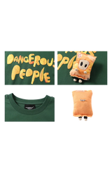 Dangerous People Detachable Chips Little D Doll Tee