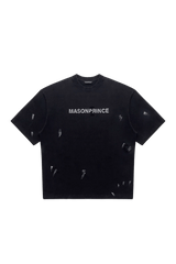 Masonprince Distressed Stained Logo Tee - ShaLaoBan