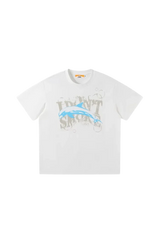 IDontSmoke Dolphin Vintage Print Tee